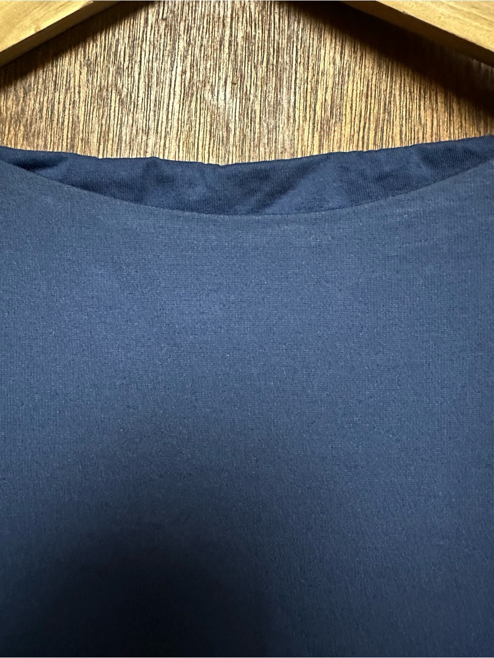 OGL Ponte De Roma Maxi Dress - Navy Blue size Large - Picture 3 of 4